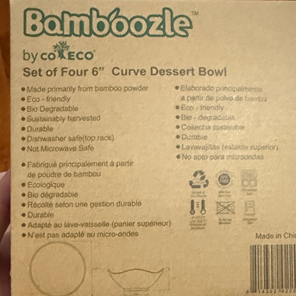 BAMBOO Modern Gray Dinnerware Set - Picture 5 of 8